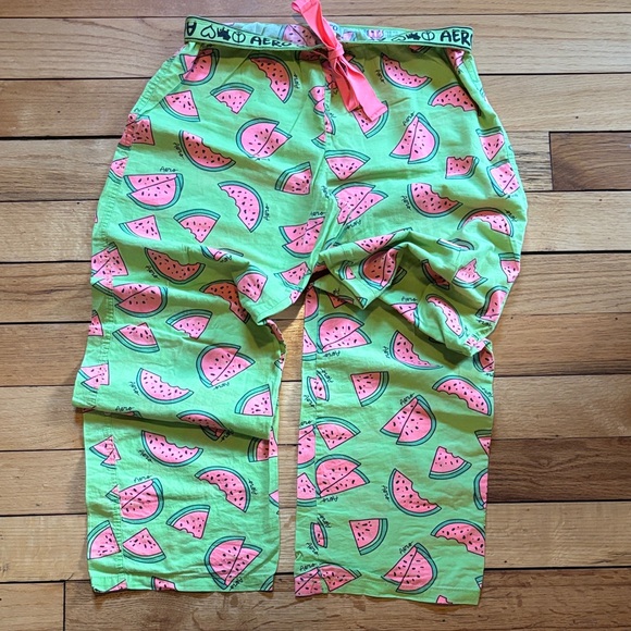 Aeropostale Other - Aeropostale Watermelon Print Pajama Pants - Green and Pink